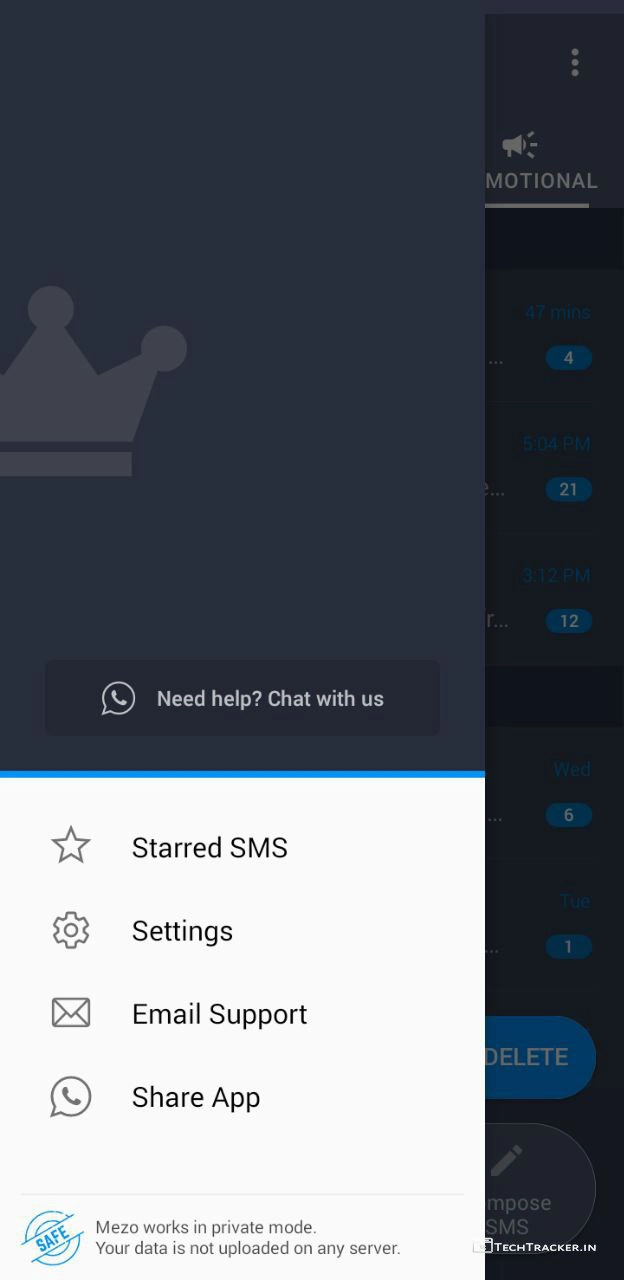 6_mezo-ai-based-feature-rich-and-privacy-focused-sms-manager